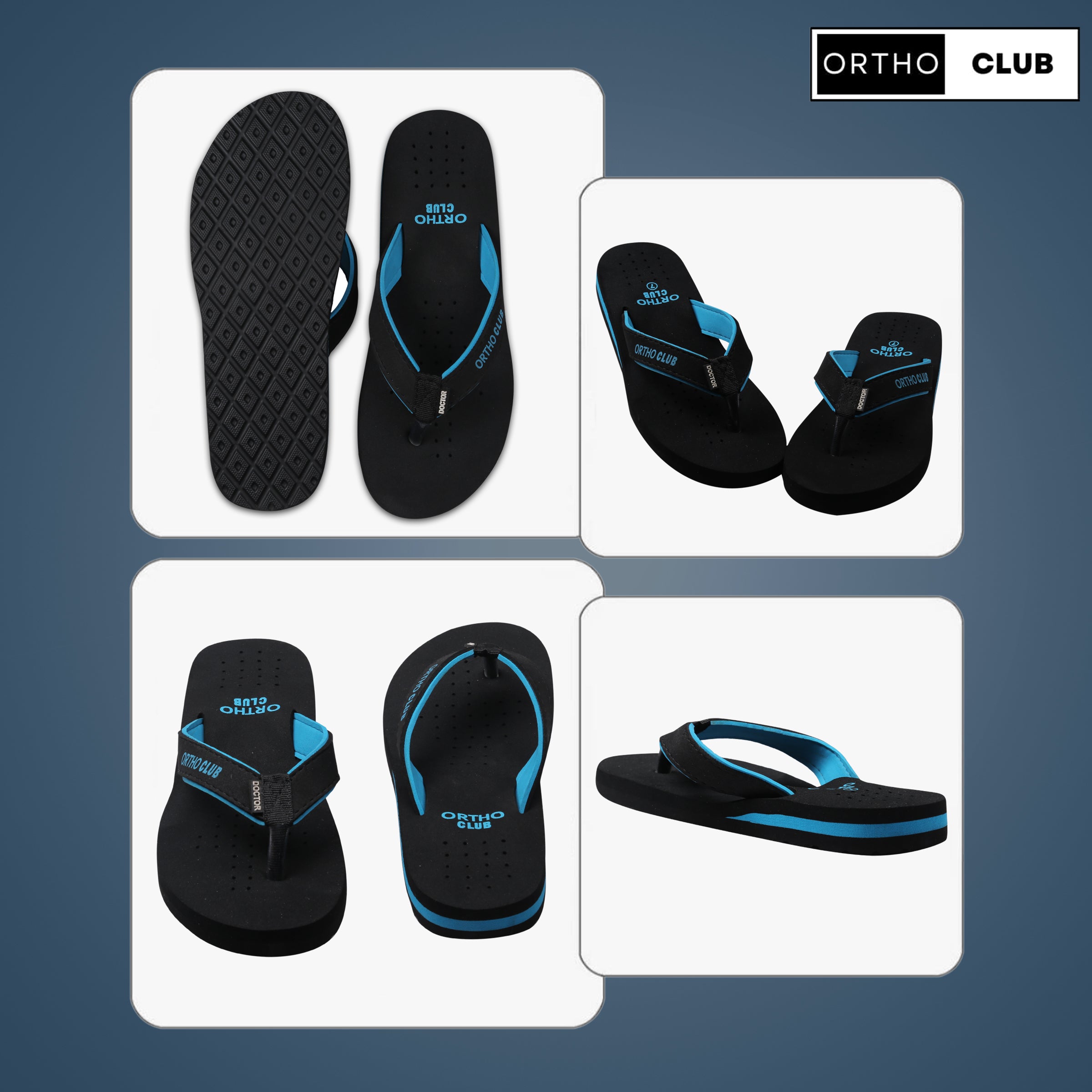 ORTHO CLUB Women Extra Soft Doctor Ortho Slipper
