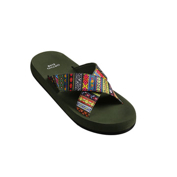 ORTHO CLUB Extra Soft Womens Printed Slipper