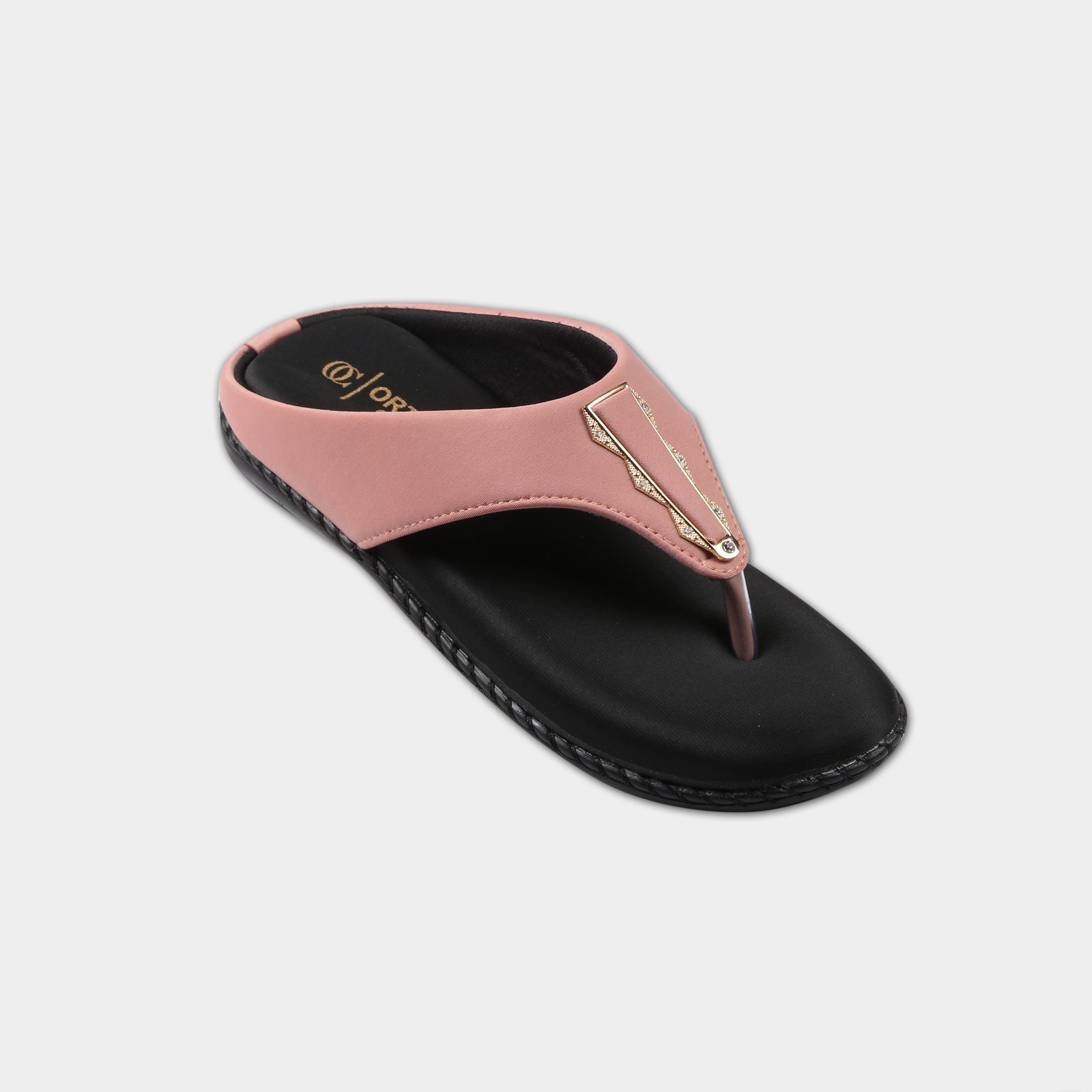 ORTHO CLUB Fancy doctor slippers for women Comfortable flat sandals