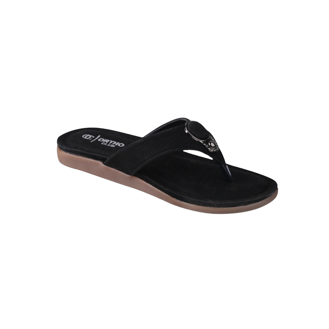 ORTHO CLUB Women’s Comfortable Orthopedic Flip-Flops | Soft Cushion Slippers with Arch Support | Stylish Sandals for Walking & Casual Use