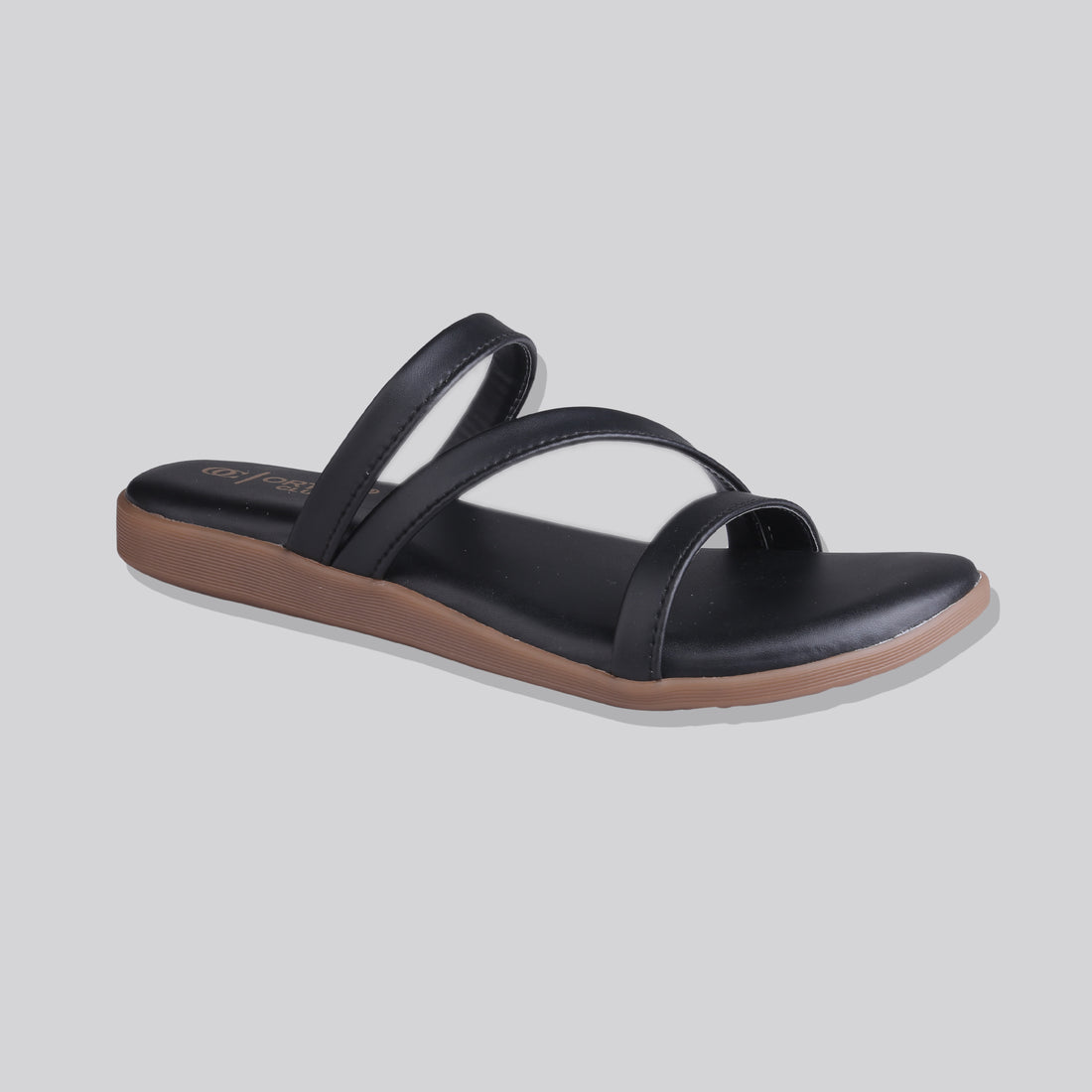 ORTHO CLUB Women’s Stylish Casual Slip-On Flats | Lightweight Comfortable Sandals | Anti-Slip Sole & Soft Cushioned Footbed for All-Day Comfort