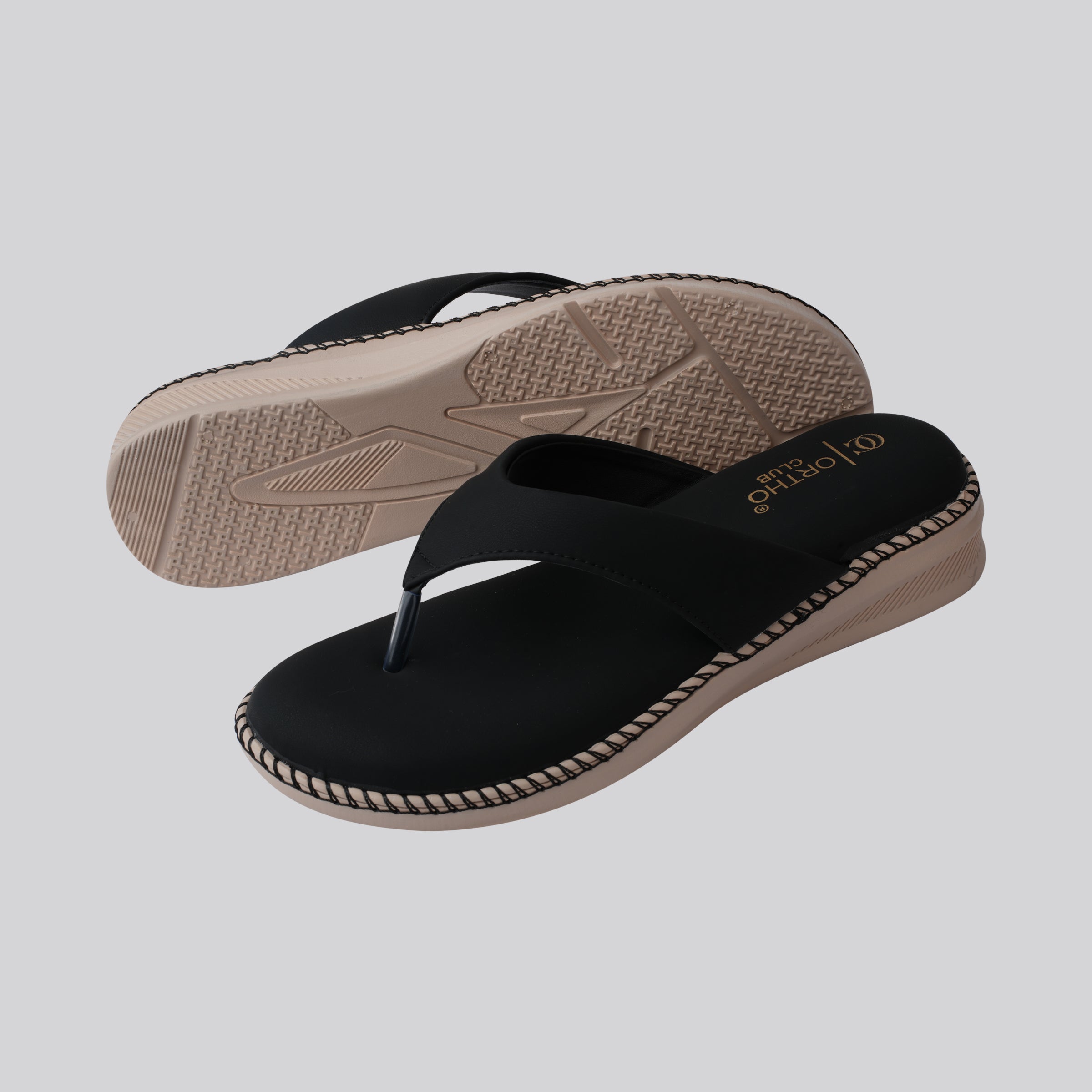 ORTHO CLUB Women’s Comfortable Orthopedic Slippers | Soft Cushion Sole Flip Flops for Women & Girls