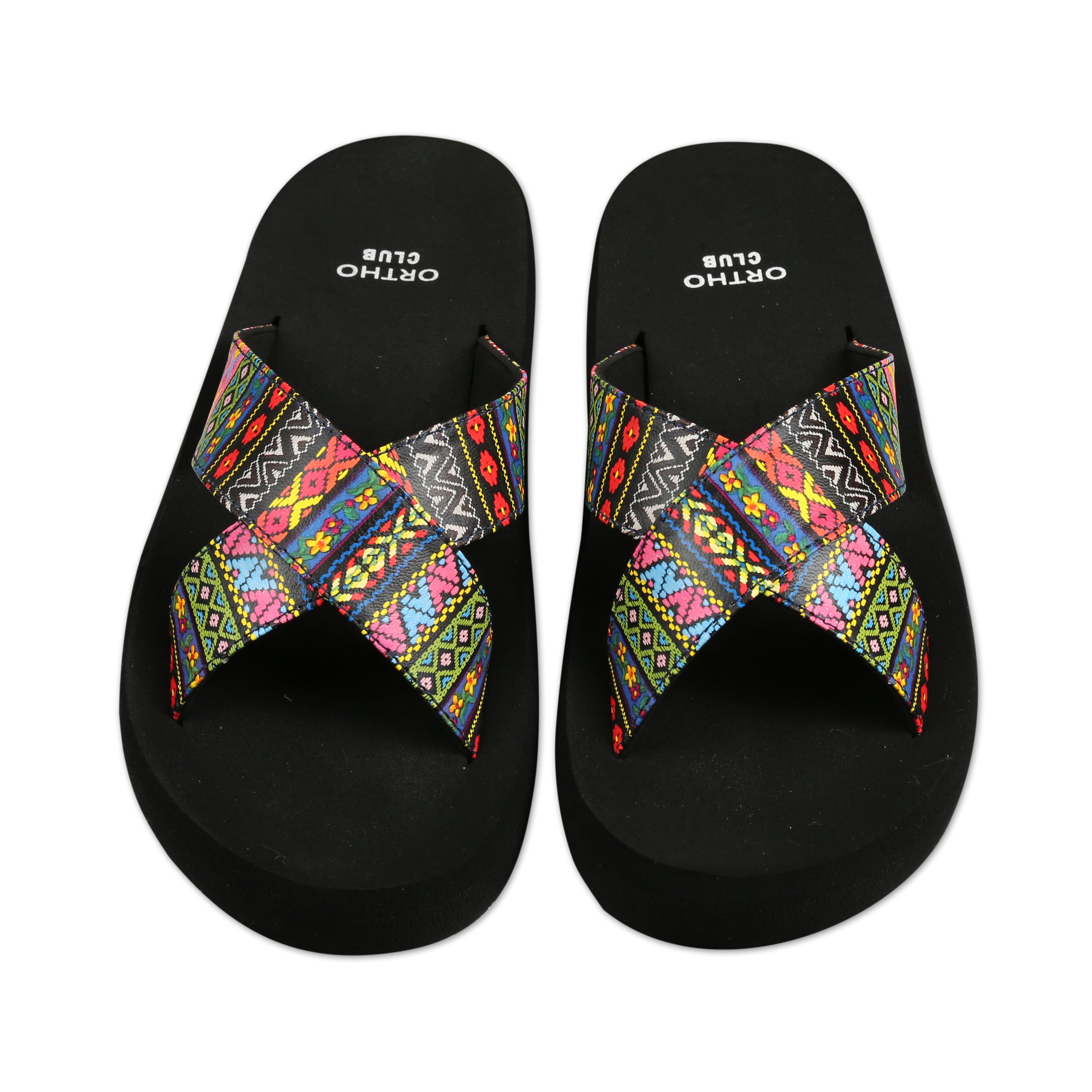 ORTHO CLUB Extra Soft Womens Printed Slipper