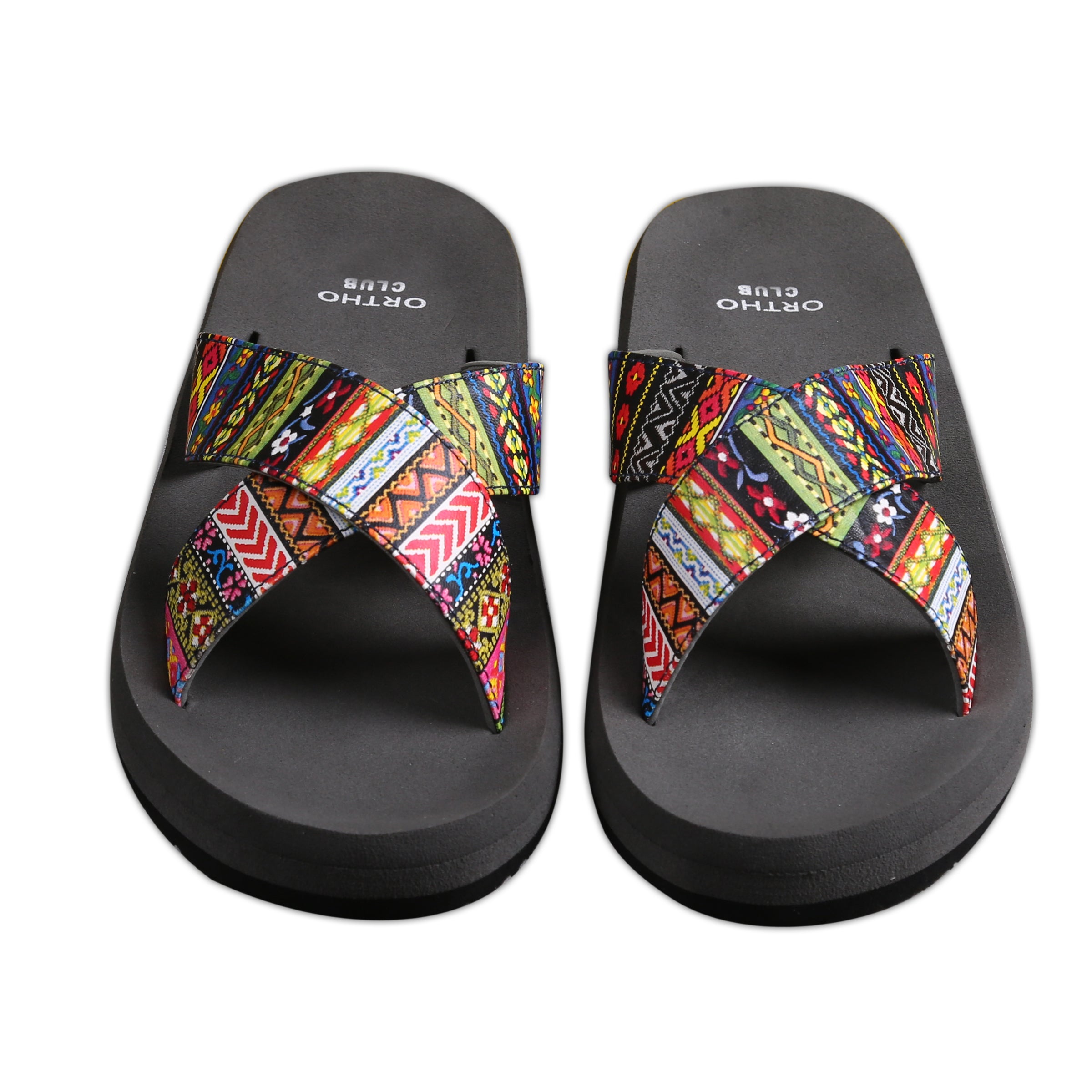 ORTHO CLUB Extra Soft Womens Printed Slipper
