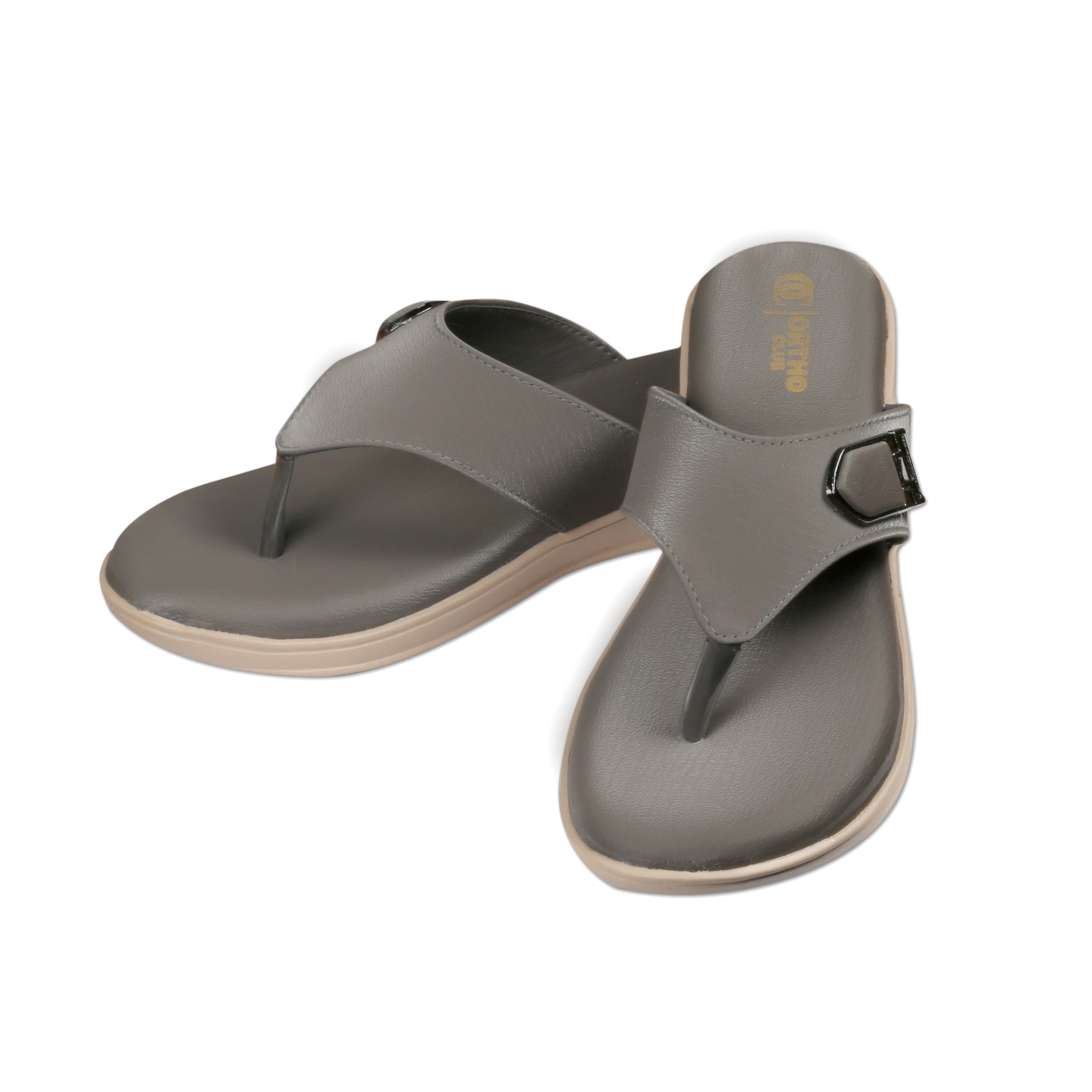 ORTHO CLUB Fancy doctor slippers Comfortable flat sandals for women
