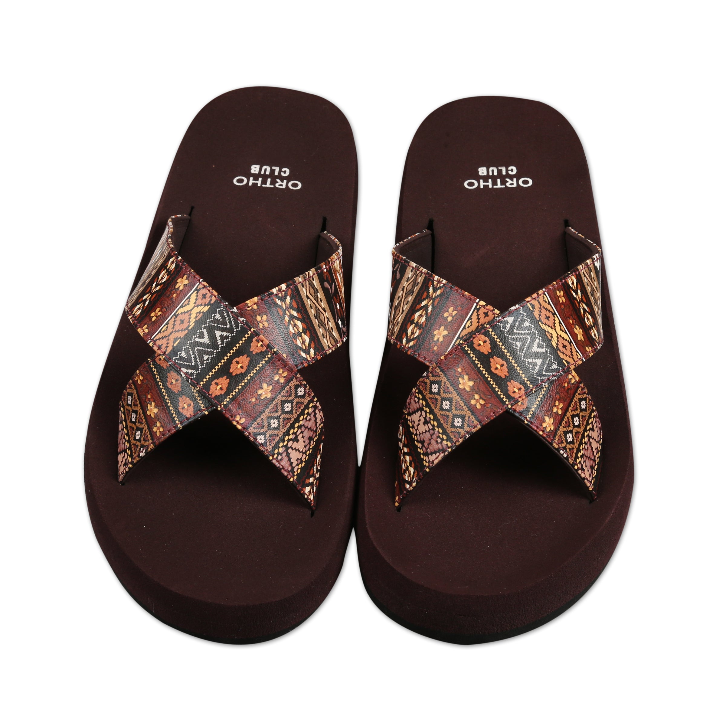 ORTHO CLUB Extra Soft Womens Printed Slipper
