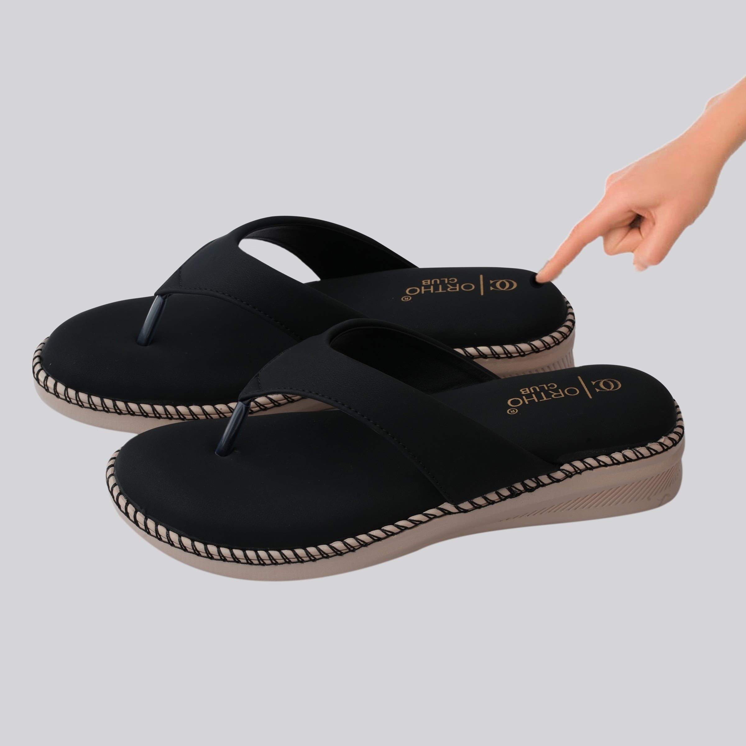 ORTHO CLUB Women’s Comfortable Orthopedic Slippers | Soft Cushion Sole Flip Flops for Women & Girls