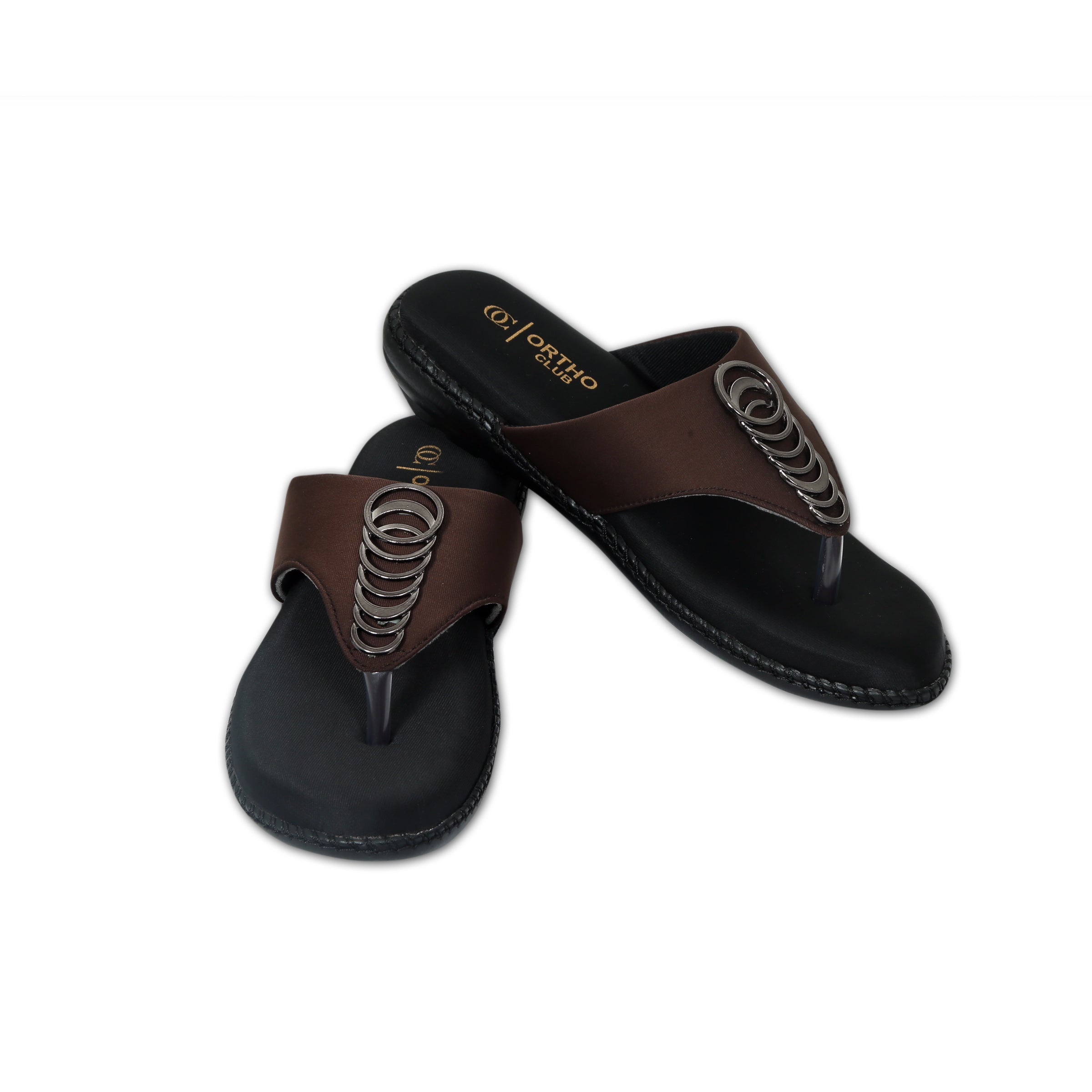 ORTHO CLUB Comfortable flat sandal Slipper's for Women's