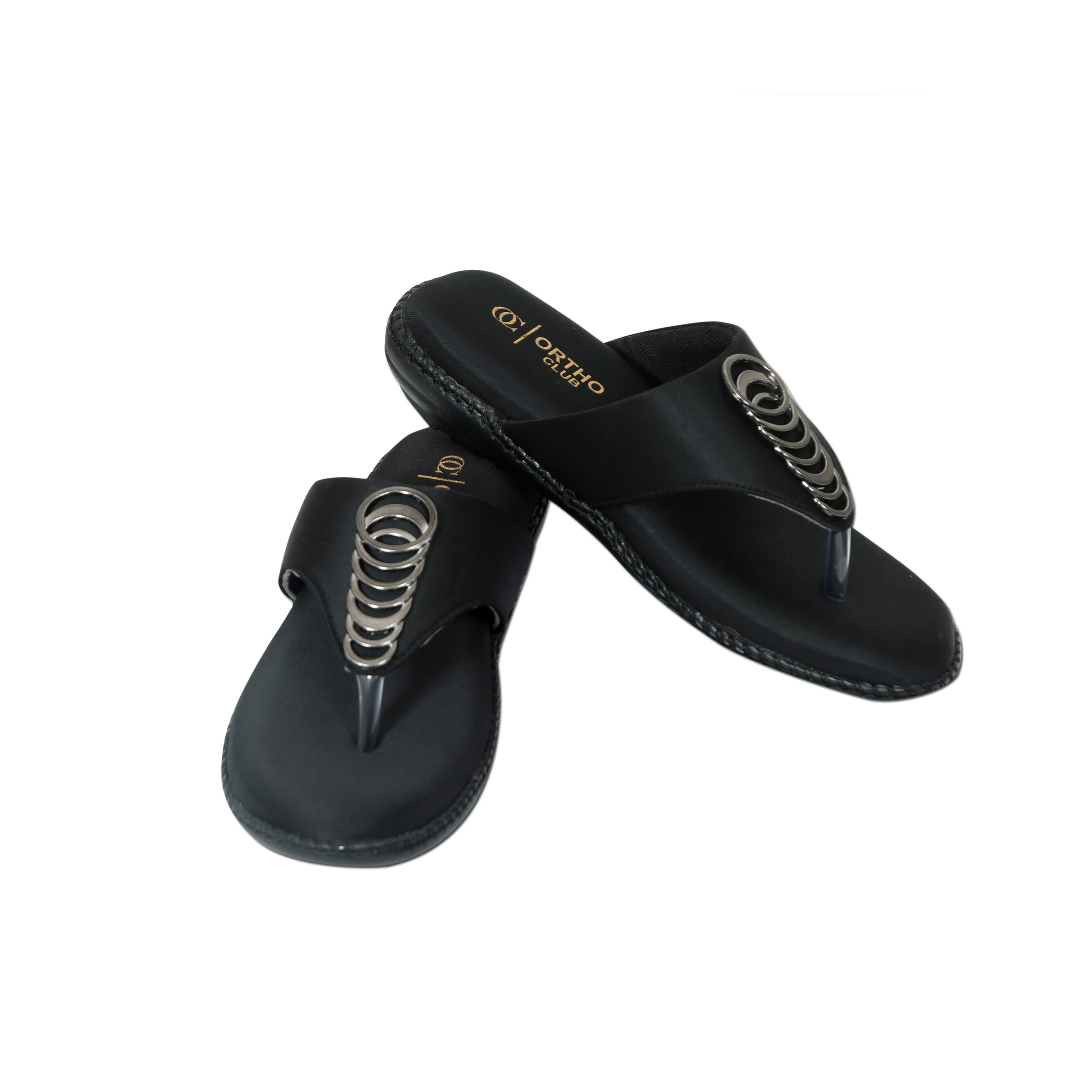 ORTHO CLUB Comfortable flat sandal Slipper's for Women's