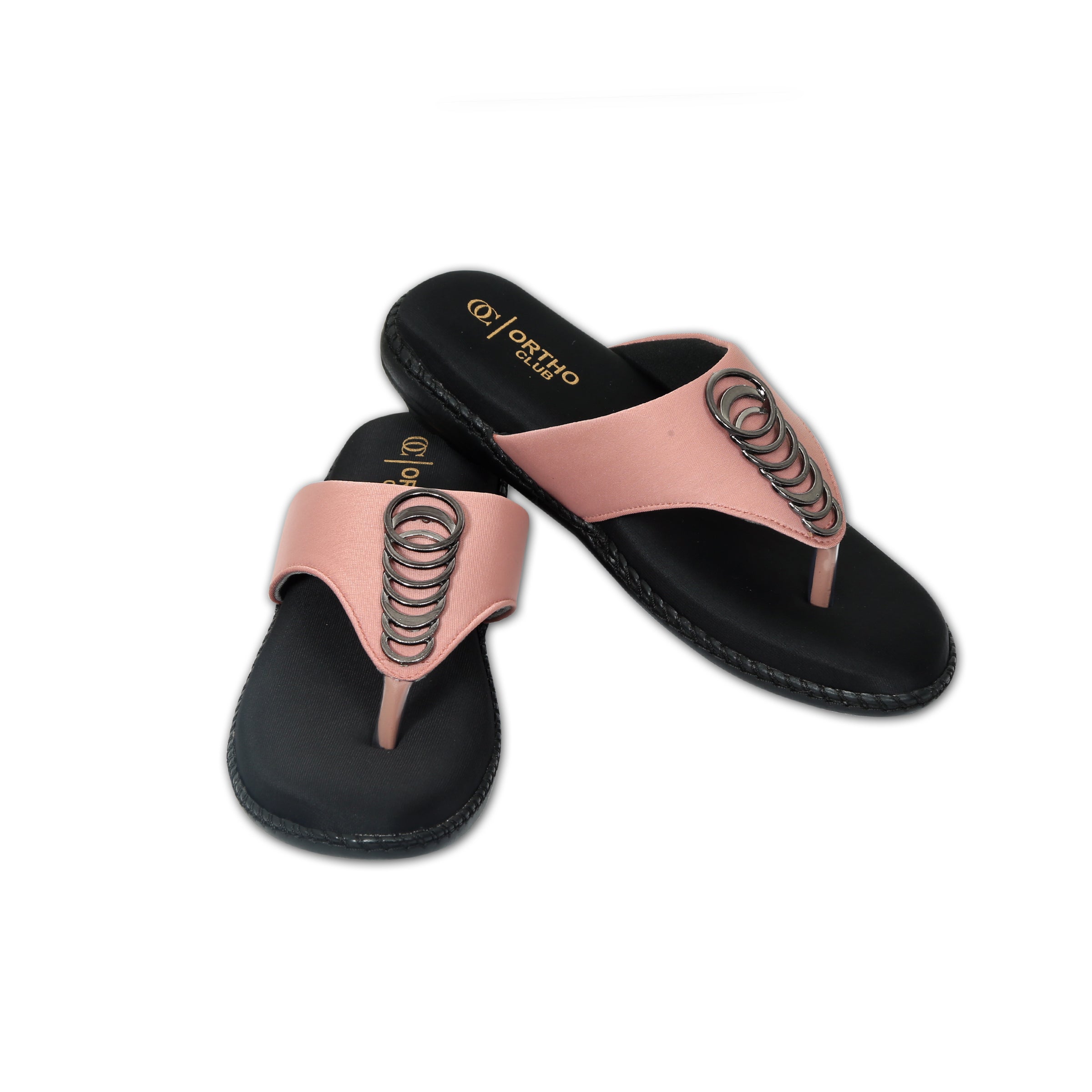 ORTHO CLUB Comfortable flat sandal Slipper's for Women's