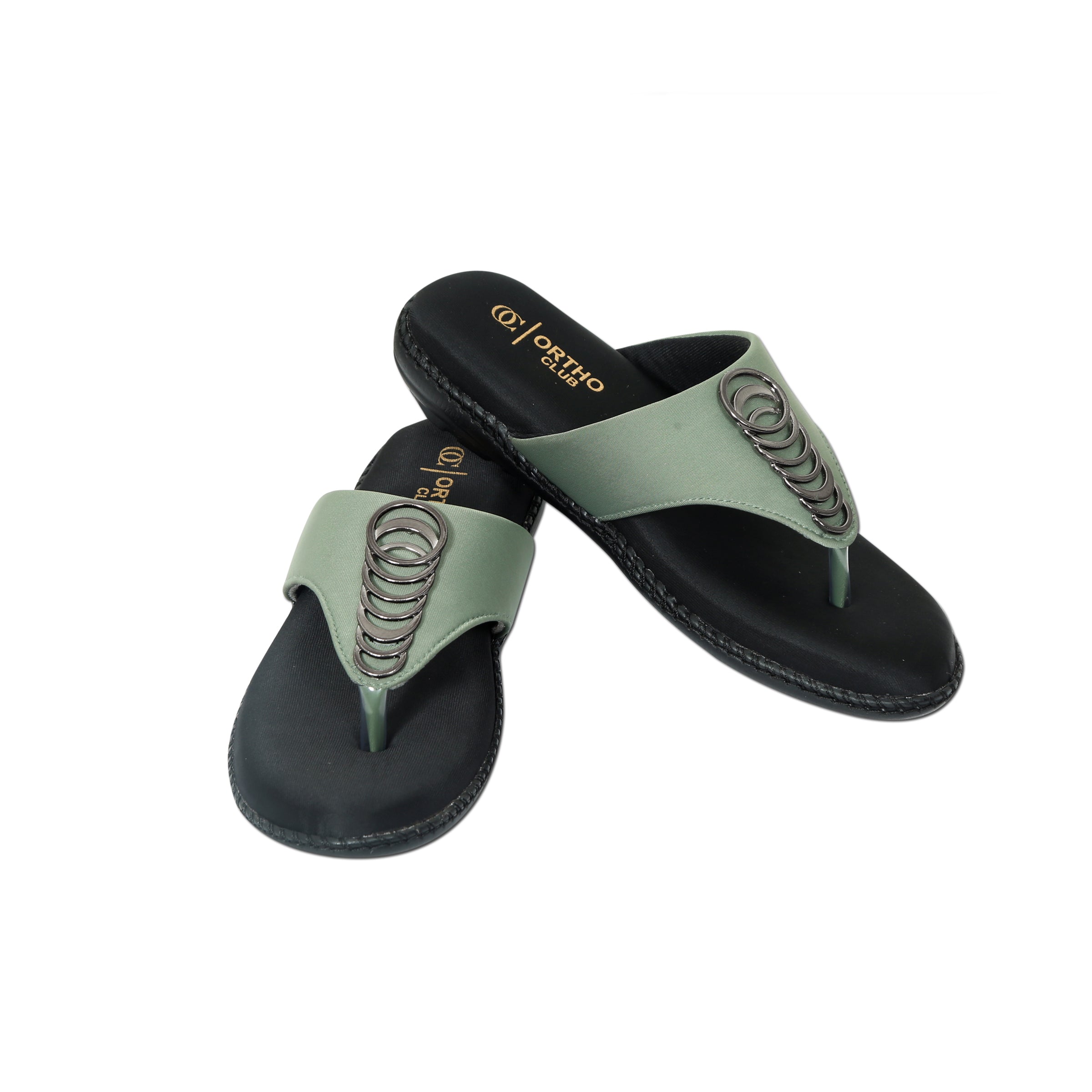 ORTHO CLUB Comfortable flat sandal Slipper's for Women's