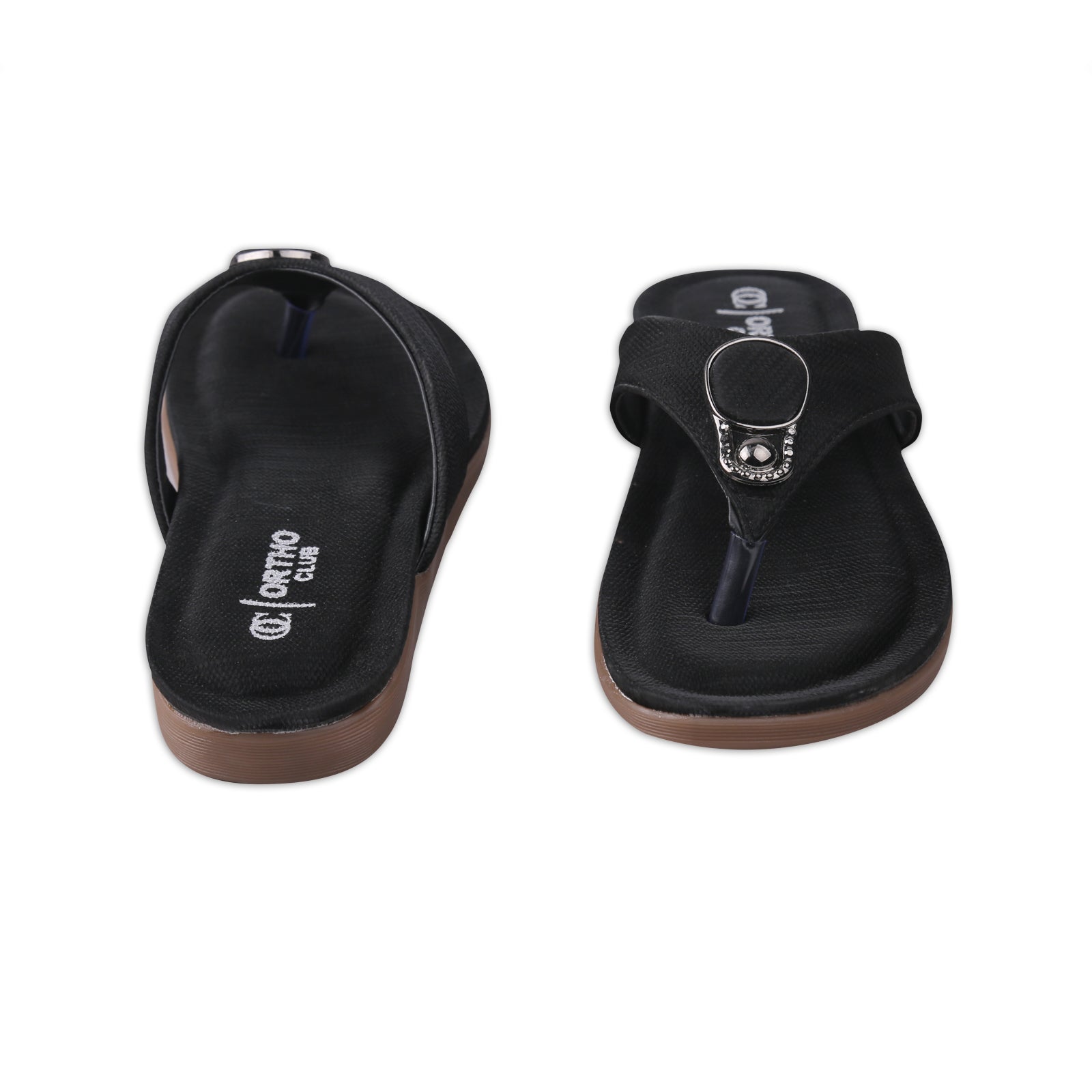 ORTHO CLUB Women’s Comfortable Orthopedic Flip-Flops | Soft Cushion Slippers with Arch Support | Stylish Sandals for Walking & Casual Use