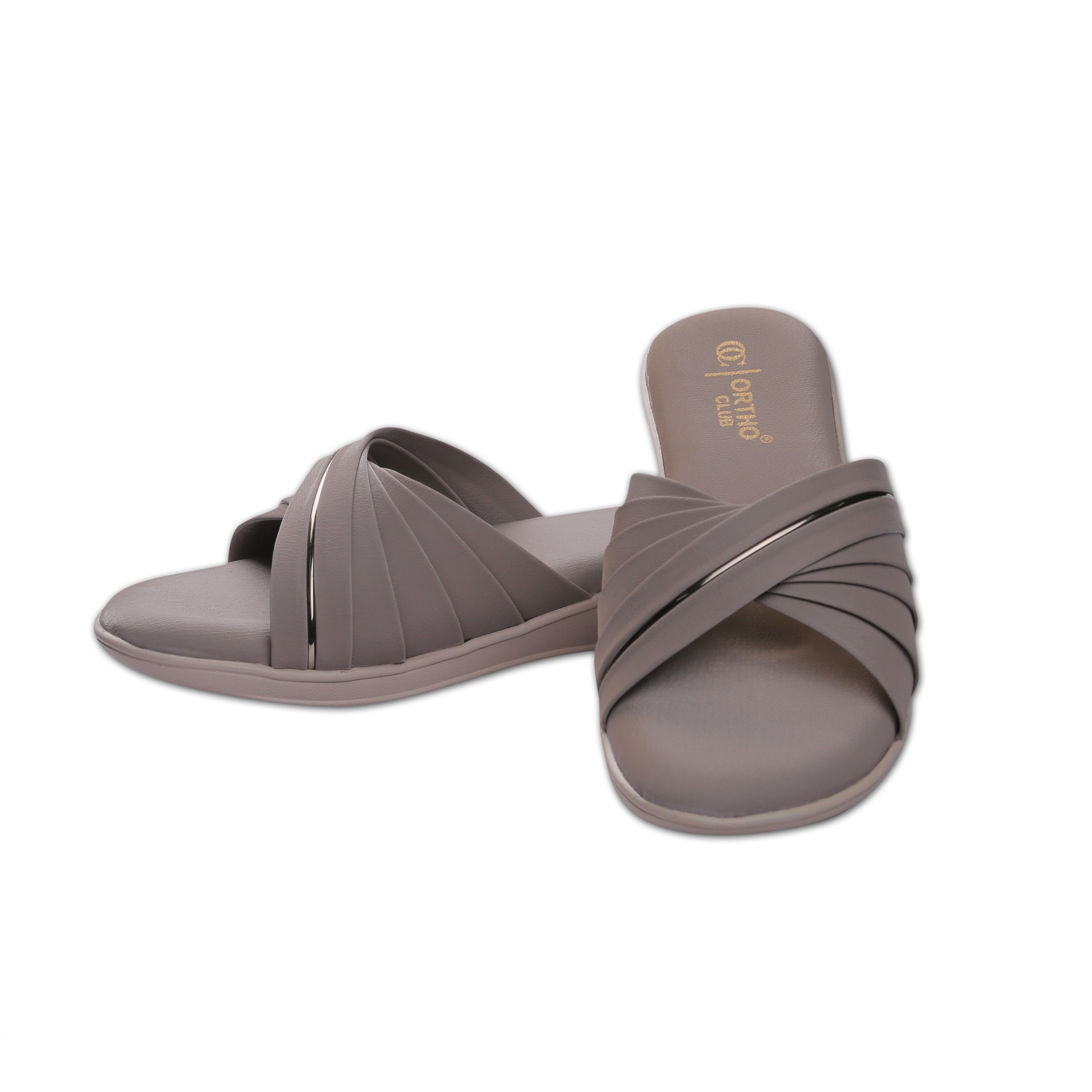 ORTHO CLUB Women’s Orthopedic Comfortable Slip-On Sandals