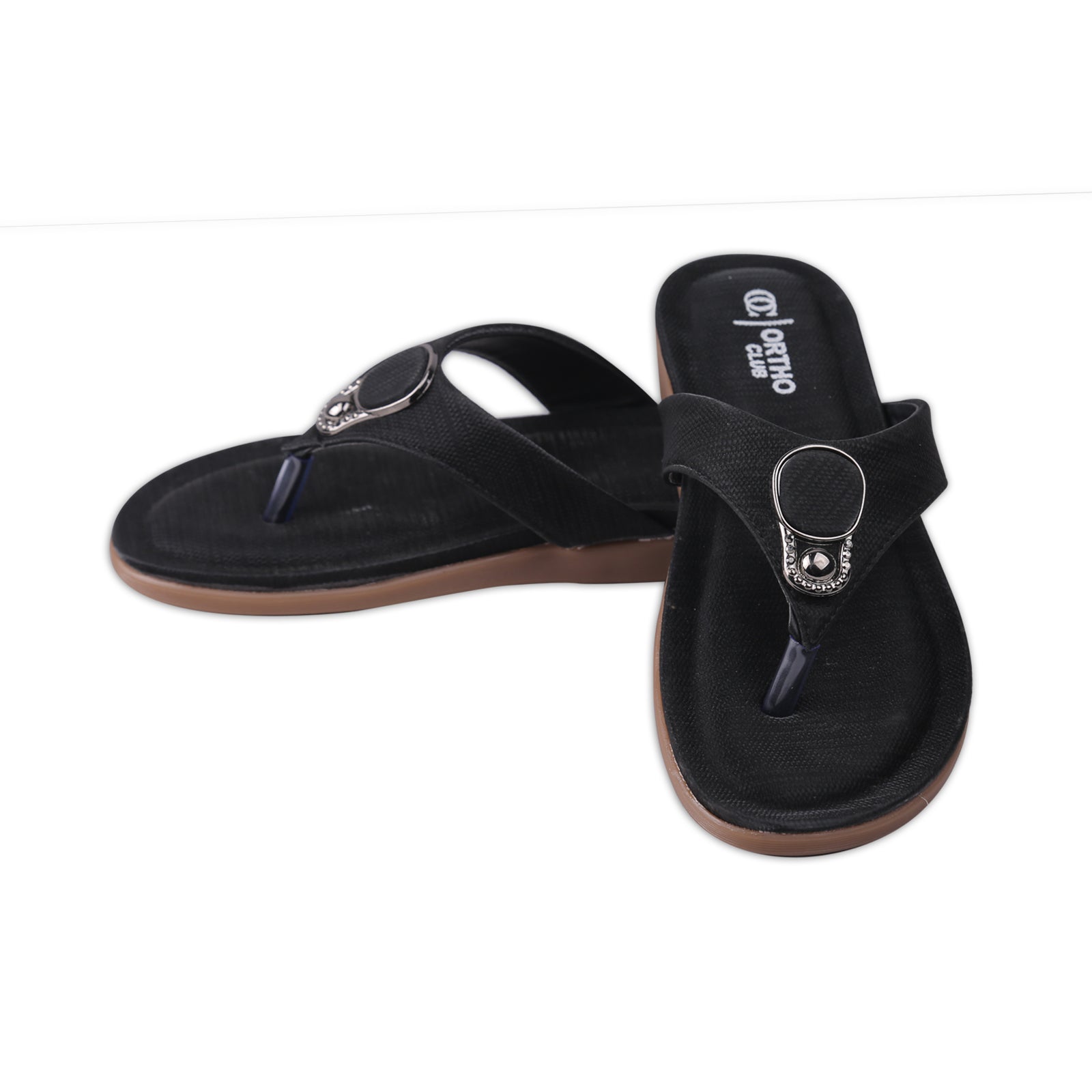 ORTHO CLUB Women’s Comfortable Orthopedic Flip-Flops | Soft Cushion Slippers with Arch Support | Stylish Sandals for Walking & Casual Use
