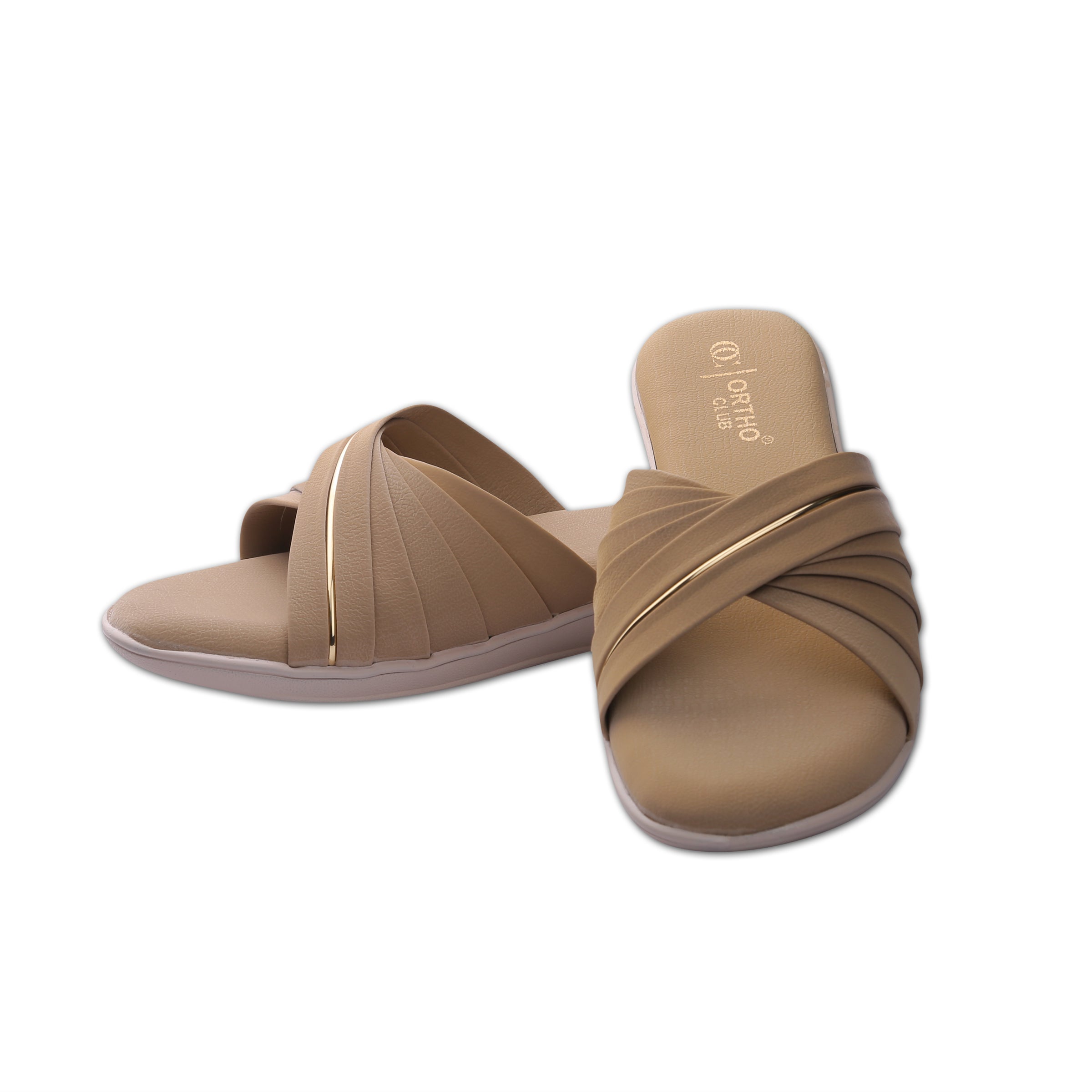 ORTHO CLUB Women’s Orthopedic Comfortable Slip-On Sandals