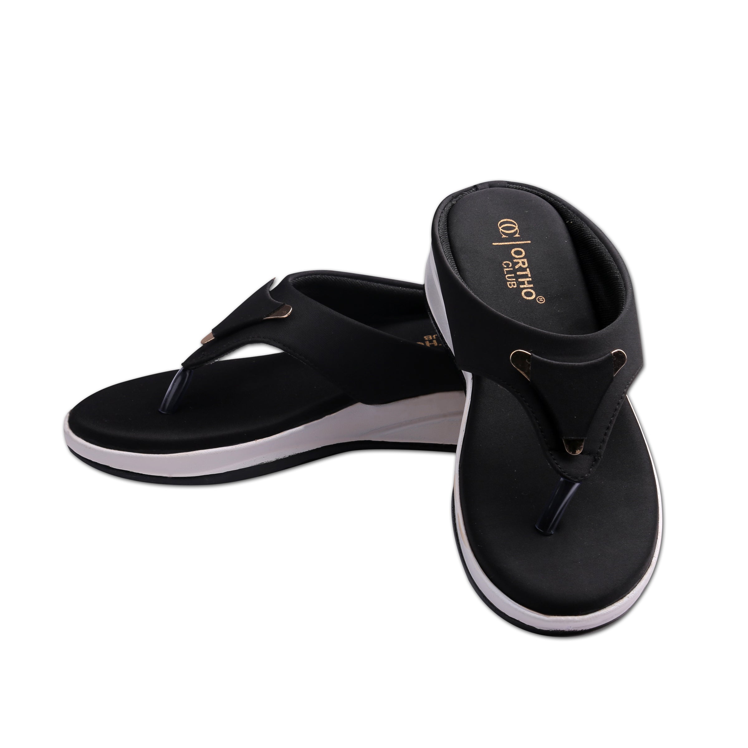 ORTHO CLUB Fancy doctor slippers Lightweight Daily Wear Flip-Flop