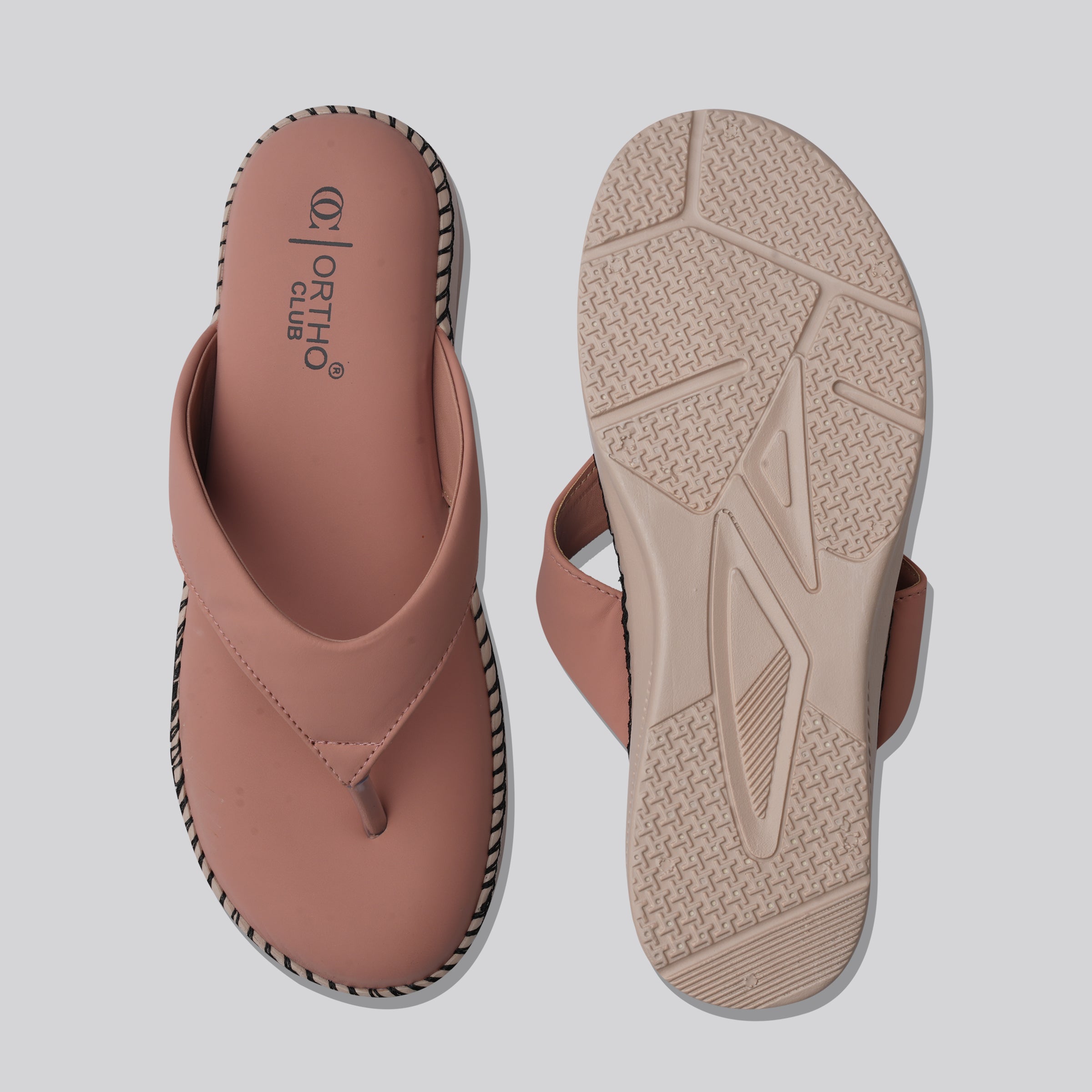 ORTHO CLUB Women’s Comfortable Orthopedic Slippers | Soft Cushion Sole Flip Flops for Women & Girls