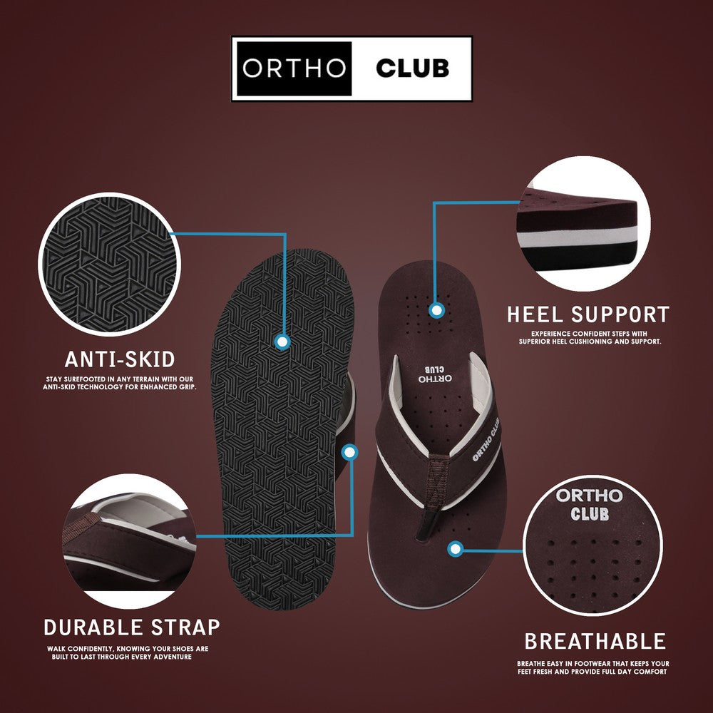 ORTHO CLUB Slippers For Man Ortho Health Slippers for Men
