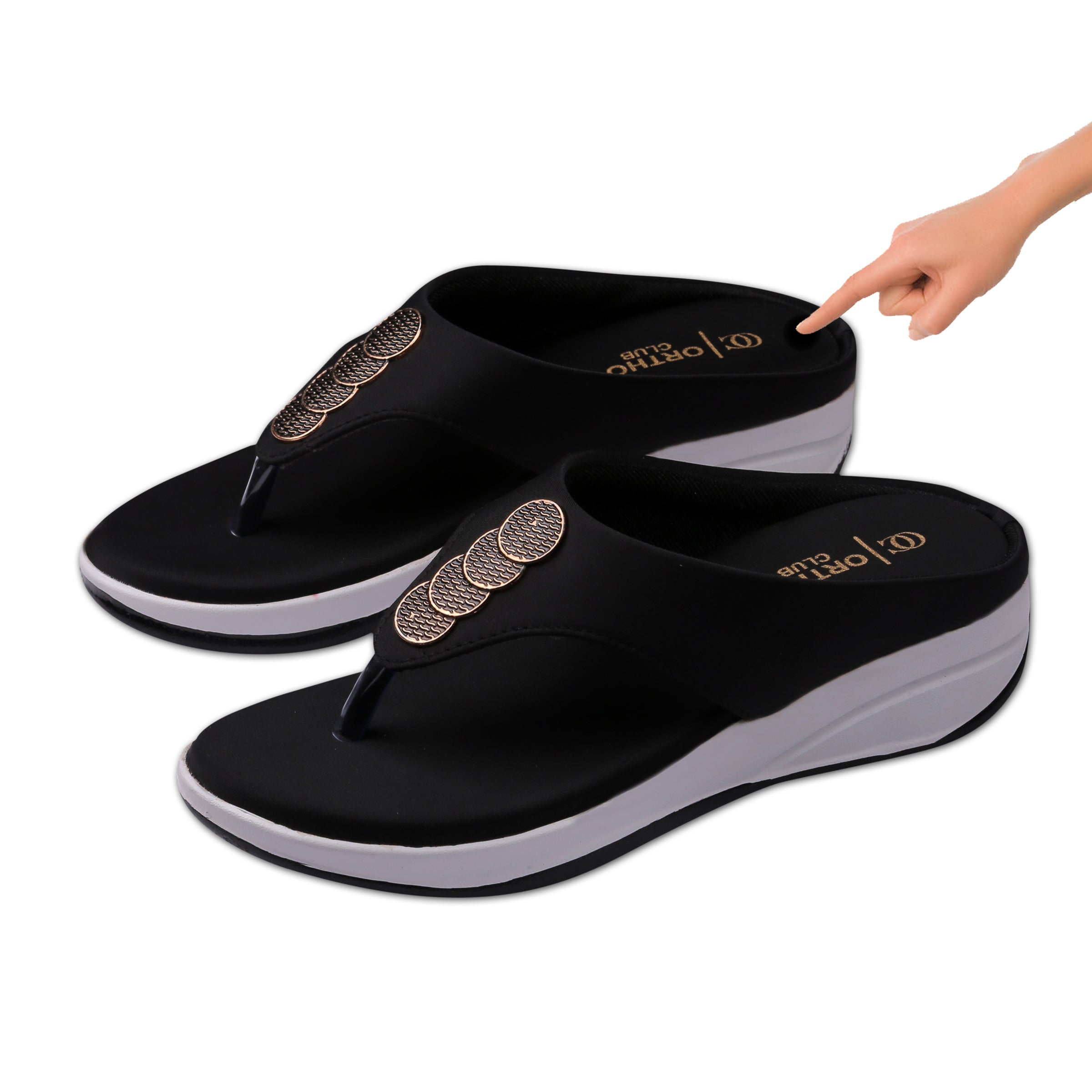 ORTHO CLUB Fancy doctor slippers Stylish Slipper for women