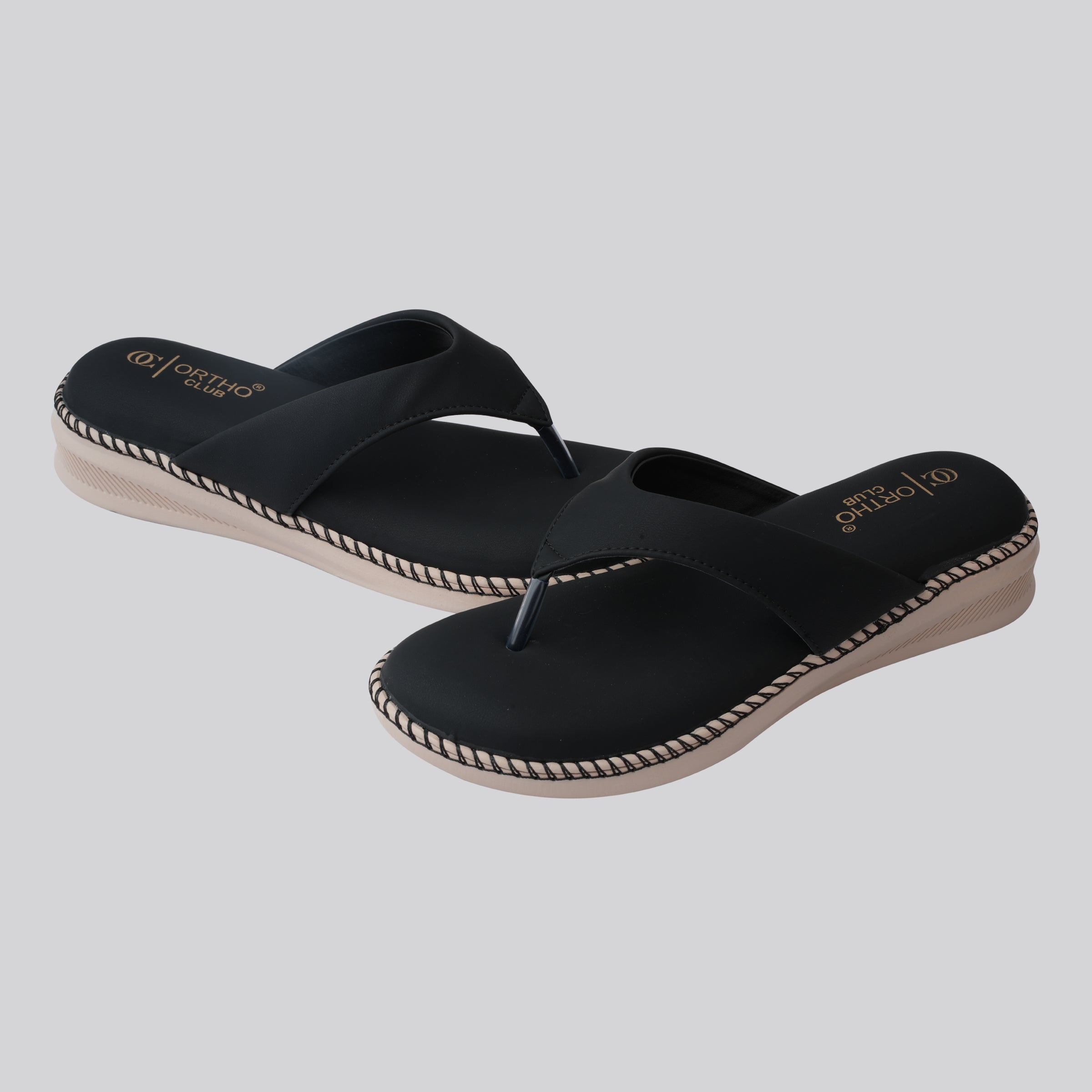 ORTHO CLUB Women’s Comfortable Orthopedic Slippers | Soft Cushion Sole Flip Flops for Women & Girls