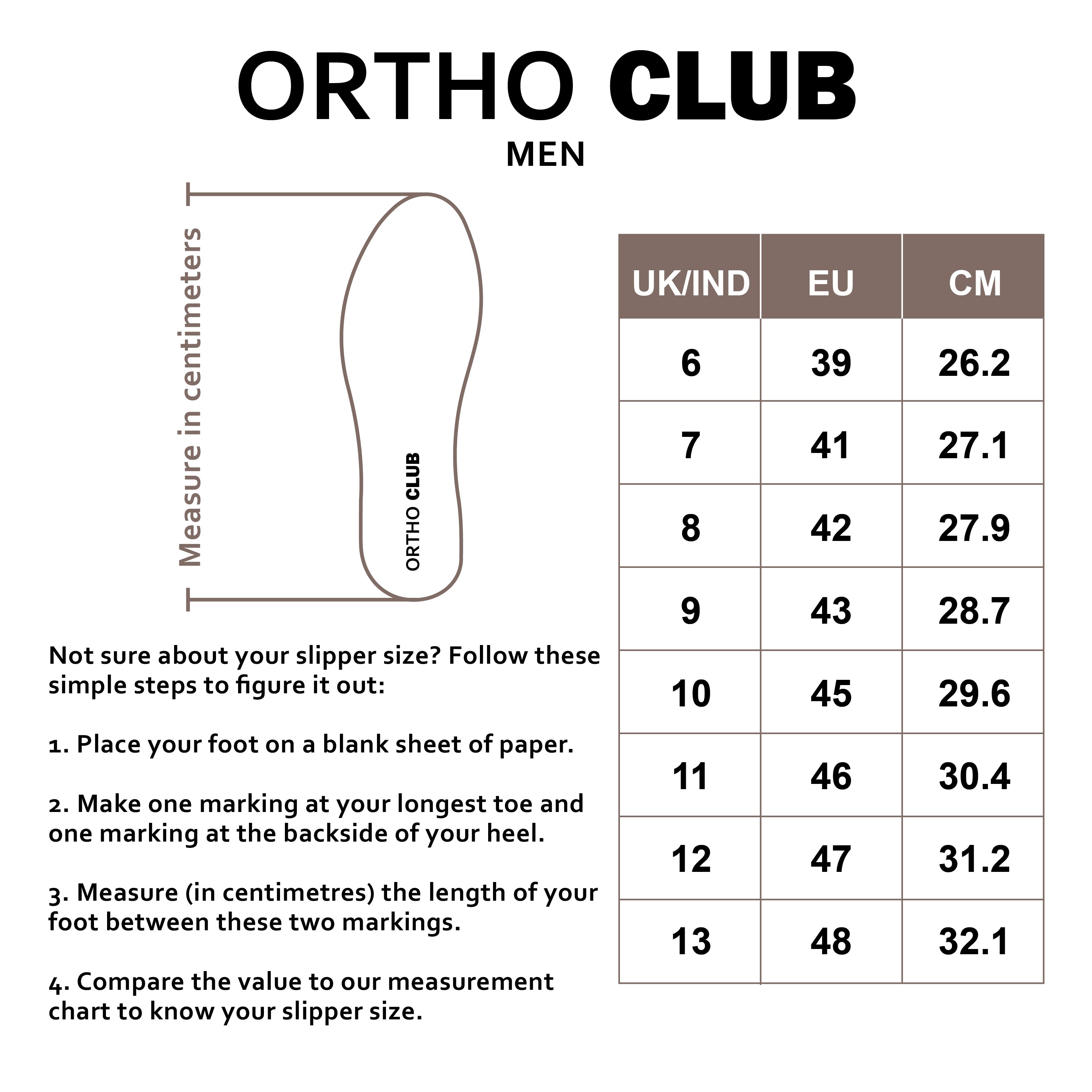 Men's Orthopedic Comfortable Slipper