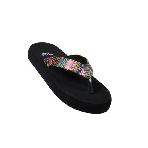 ORTHO CLUB Soft Womens Printed Slipper