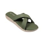 ORTHO CLUB Fancy doctor slippers Criss-Cross flat sandals for women