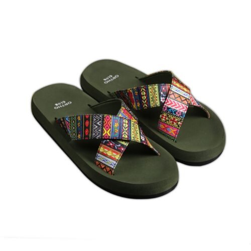ORTHO CLUB Extra Soft Womens Printed Slipper