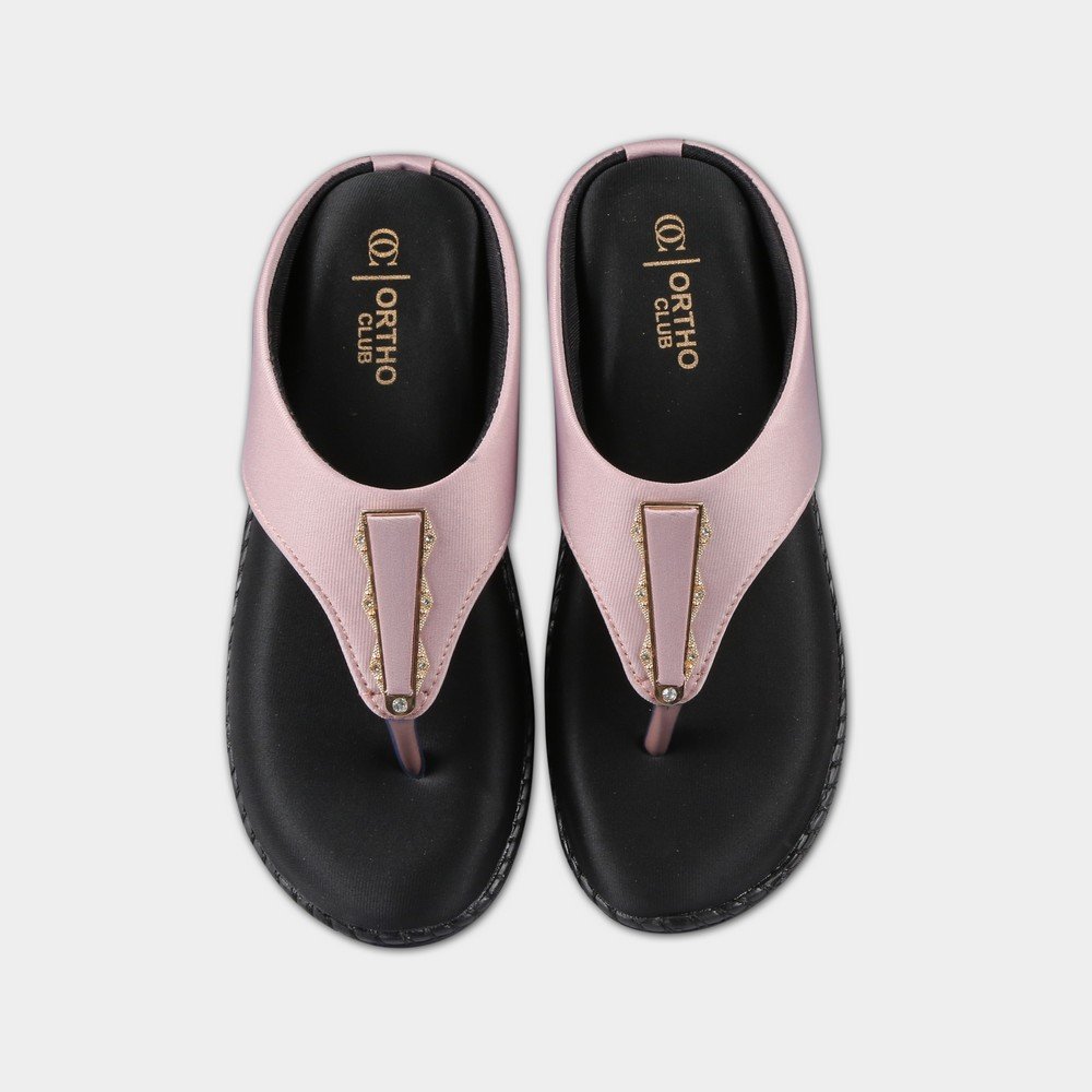ORTHO CLUB Fancy doctor slippers Comfortable flat sandals for women