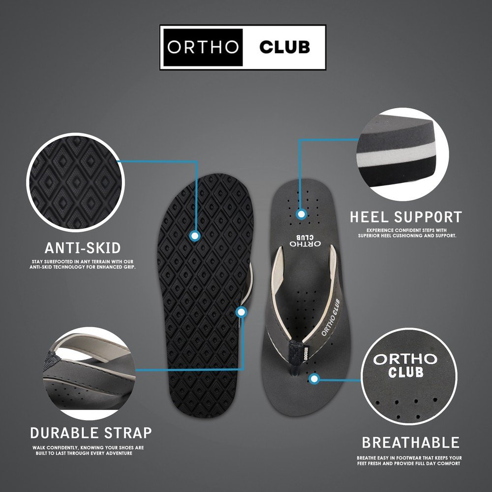 ORTHO CLUB Women Extra Soft Doctor Ortho Slipper