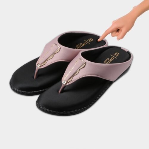 ORTHO CLUB Fancy doctor slippers Comfortable flat sandals for women