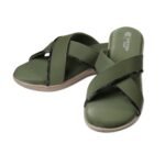 ORTHO CLUB Fancy doctor slippers Criss-Cross flat sandals for women
