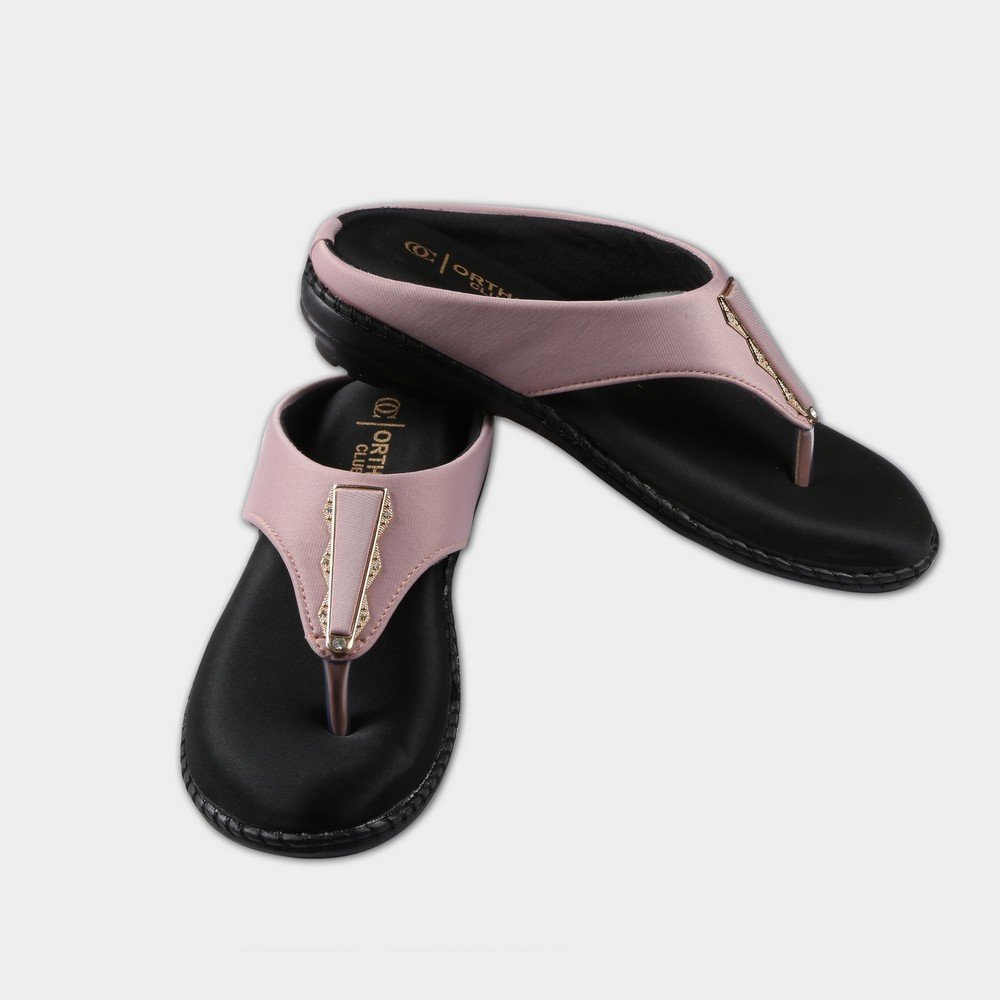 ORTHO CLUB Fancy doctor slippers Comfortable flat sandals for women