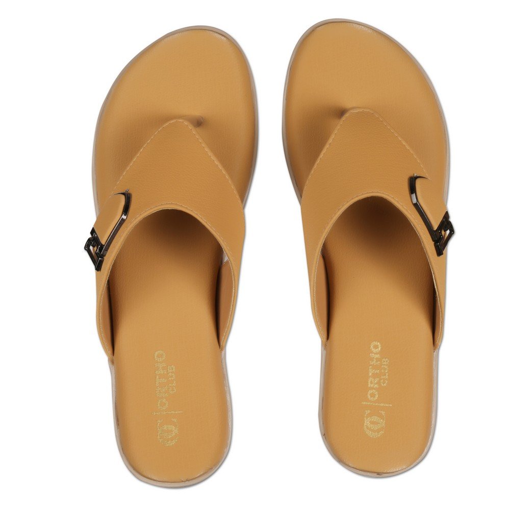 ORTHO CLUB Fancy doctor slippers Comfortable flat sandals for women