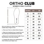 ORTHO CLUB Comfortable flat sandal Slipper's for Women's