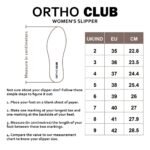 ORTHO CLUB Soft Womens Printed Slipper