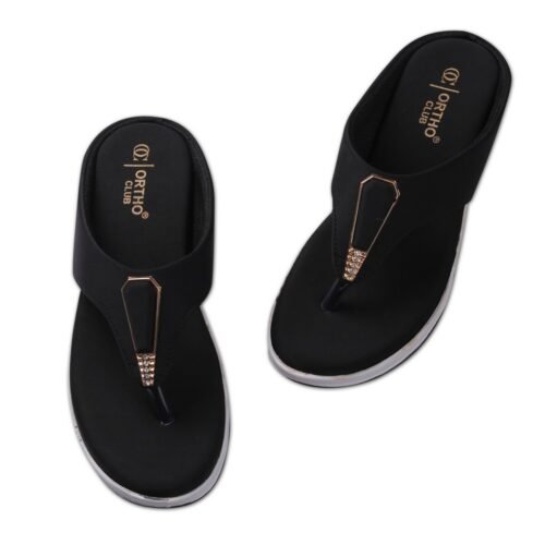 ORTHO CLUB Fancy doctor slippers Comfortable flat sandals for women