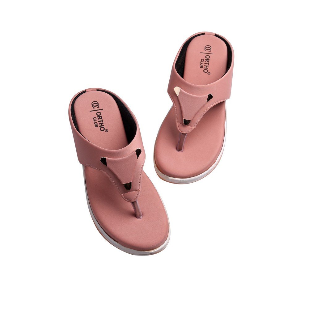 ORTHO CLUB Fancy doctor slippers Lightweight Daily Wear Flip-Flop